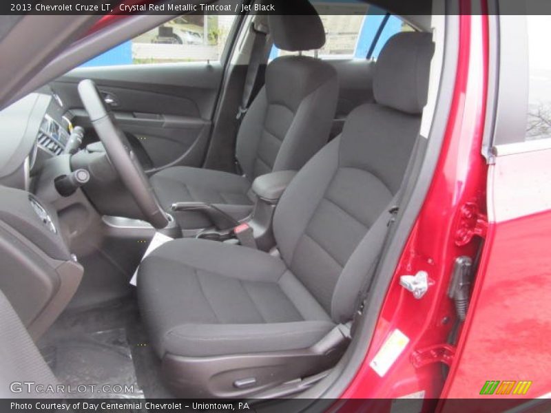 Crystal Red Metallic Tintcoat / Jet Black 2013 Chevrolet Cruze LT