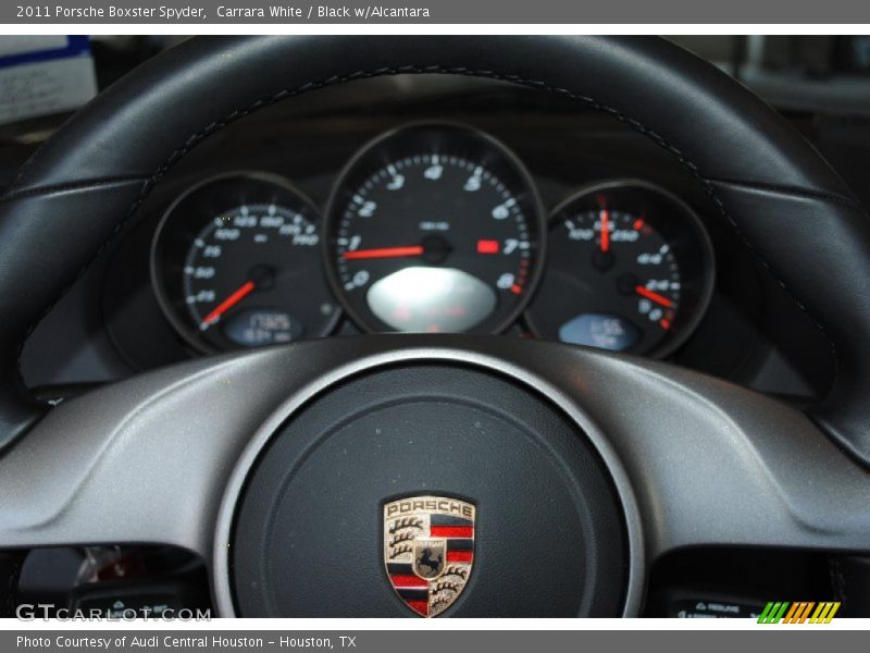 Carrara White / Black w/Alcantara 2011 Porsche Boxster Spyder