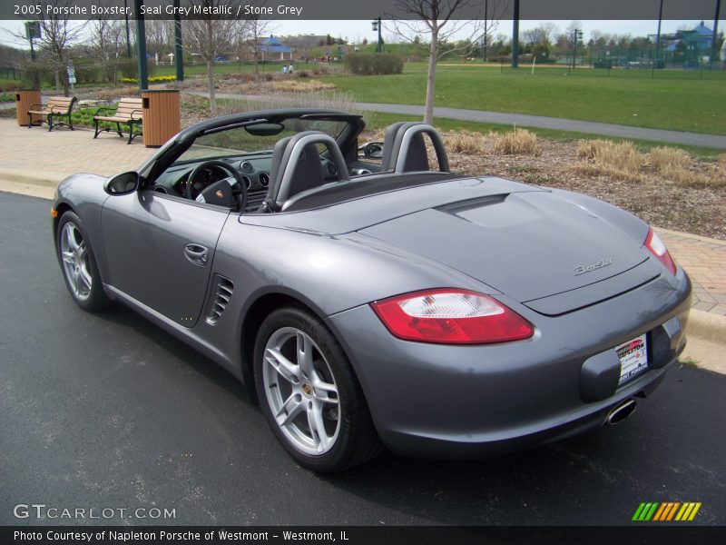 Seal Grey Metallic / Stone Grey 2005 Porsche Boxster