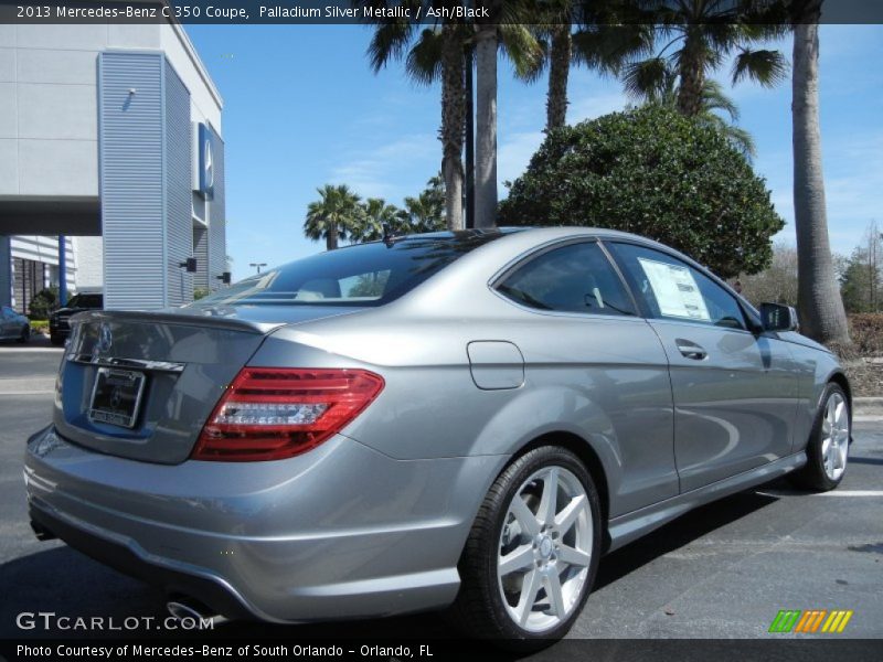 Palladium Silver Metallic / Ash/Black 2013 Mercedes-Benz C 350 Coupe