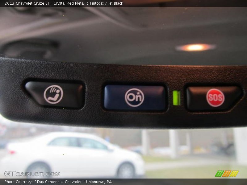 Crystal Red Metallic Tintcoat / Jet Black 2013 Chevrolet Cruze LT