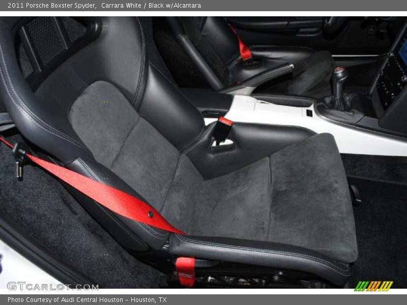 Front Seat of 2011 Boxster Spyder