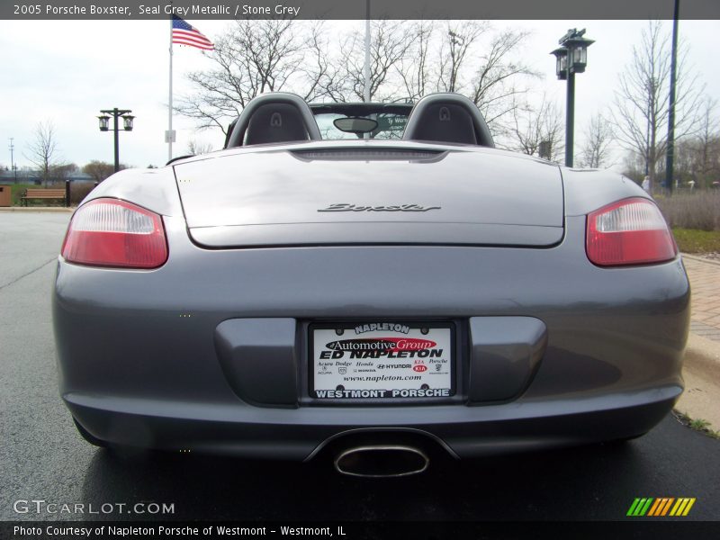 Seal Grey Metallic / Stone Grey 2005 Porsche Boxster