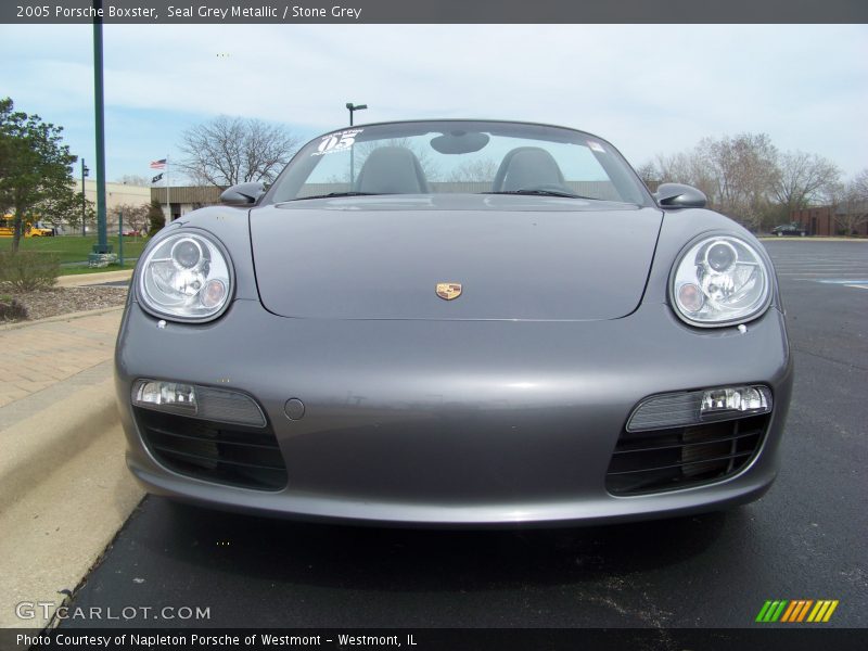 Seal Grey Metallic / Stone Grey 2005 Porsche Boxster