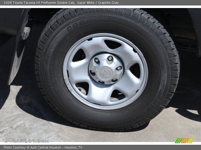 Super White / Graphite Gray 2008 Toyota Tacoma V6 PreRunner Double Cab