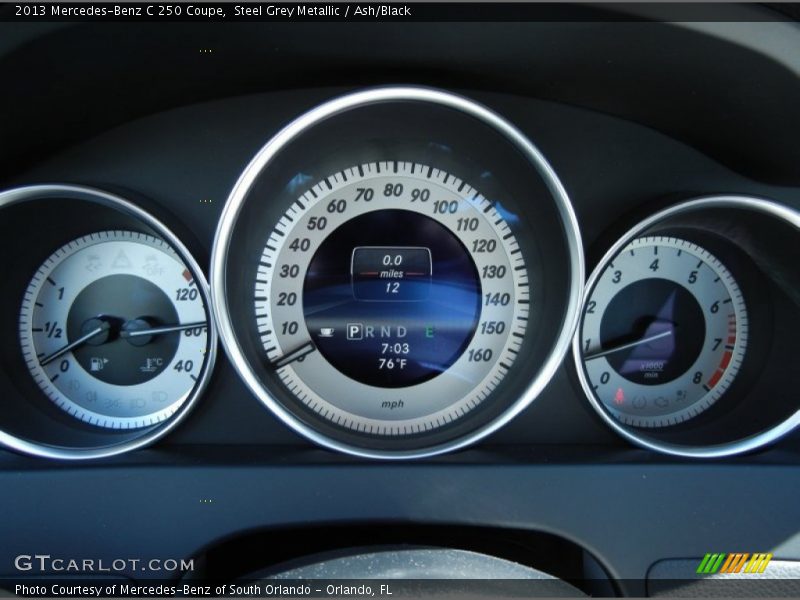  2013 C 250 Coupe 250 Coupe Gauges