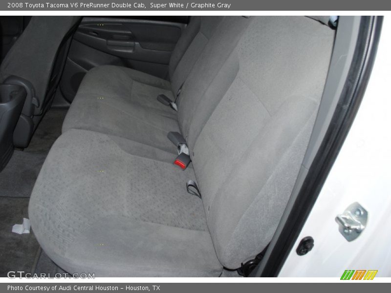 Super White / Graphite Gray 2008 Toyota Tacoma V6 PreRunner Double Cab