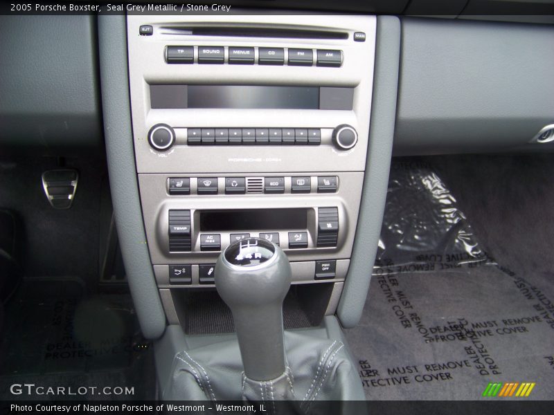 Seal Grey Metallic / Stone Grey 2005 Porsche Boxster