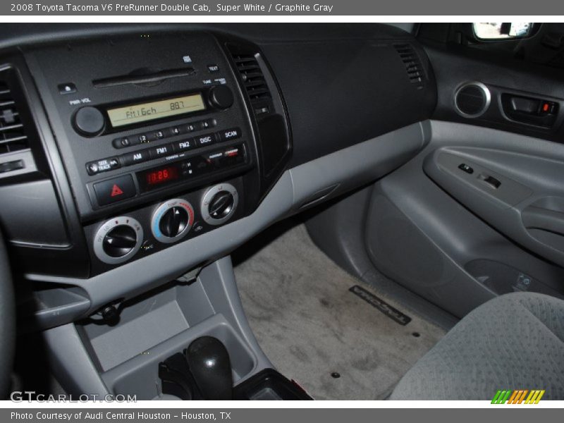 Super White / Graphite Gray 2008 Toyota Tacoma V6 PreRunner Double Cab