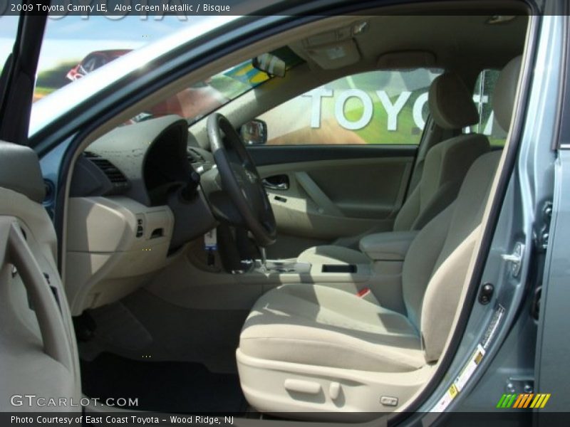 Aloe Green Metallic / Bisque 2009 Toyota Camry LE