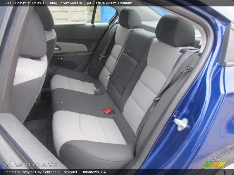 Blue Topaz Metallic / Jet Black/Medium Titanium 2013 Chevrolet Cruze LS