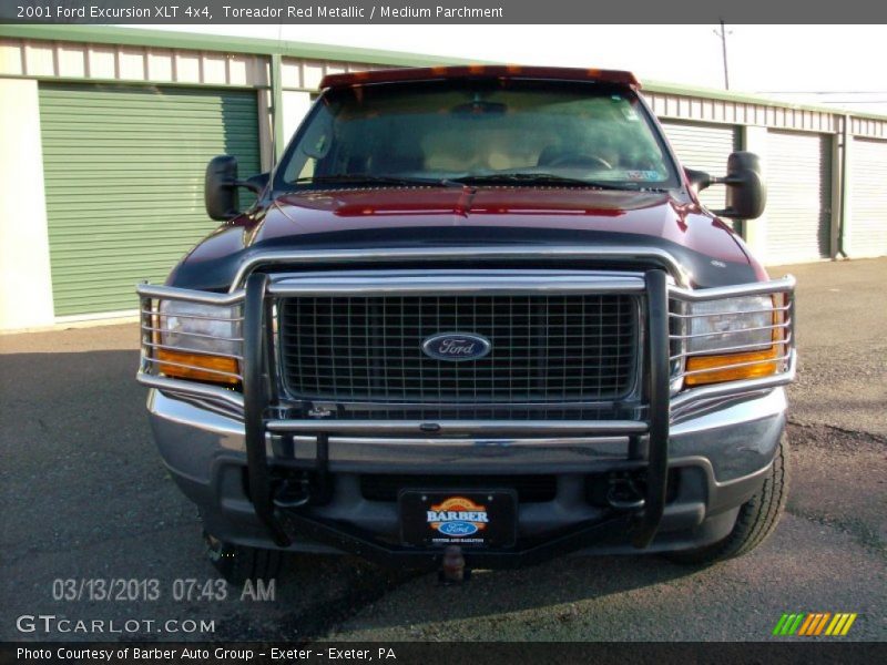 Toreador Red Metallic / Medium Parchment 2001 Ford Excursion XLT 4x4