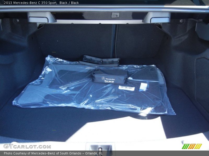 Black / Black 2013 Mercedes-Benz C 350 Sport