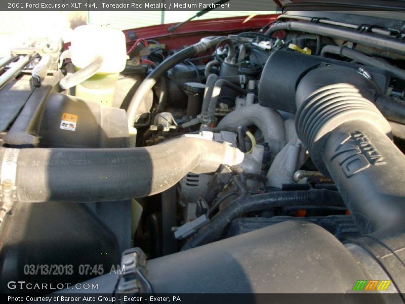 Toreador Red Metallic / Medium Parchment 2001 Ford Excursion XLT 4x4