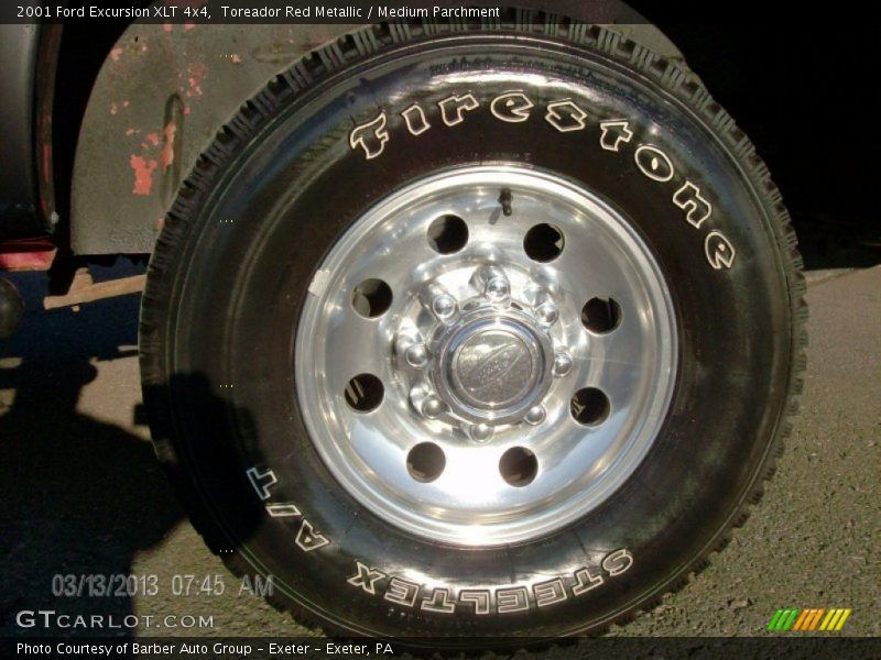 Toreador Red Metallic / Medium Parchment 2001 Ford Excursion XLT 4x4