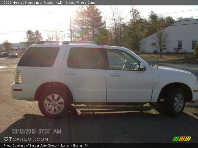 Oxford White / Camel 2006 Mercury Mountaineer Premier AWD