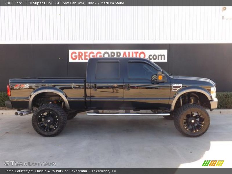 Black / Medium Stone 2008 Ford F250 Super Duty FX4 Crew Cab 4x4