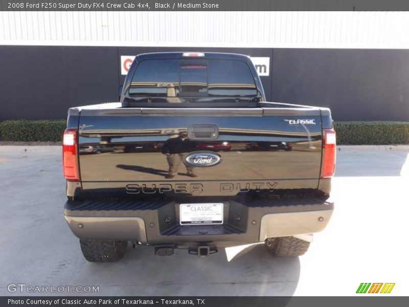 Black / Medium Stone 2008 Ford F250 Super Duty FX4 Crew Cab 4x4