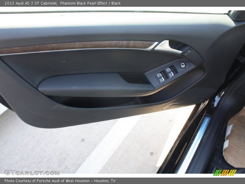 Phantom Black Pearl Effect / Black 2013 Audi A5 2.0T Cabriolet
