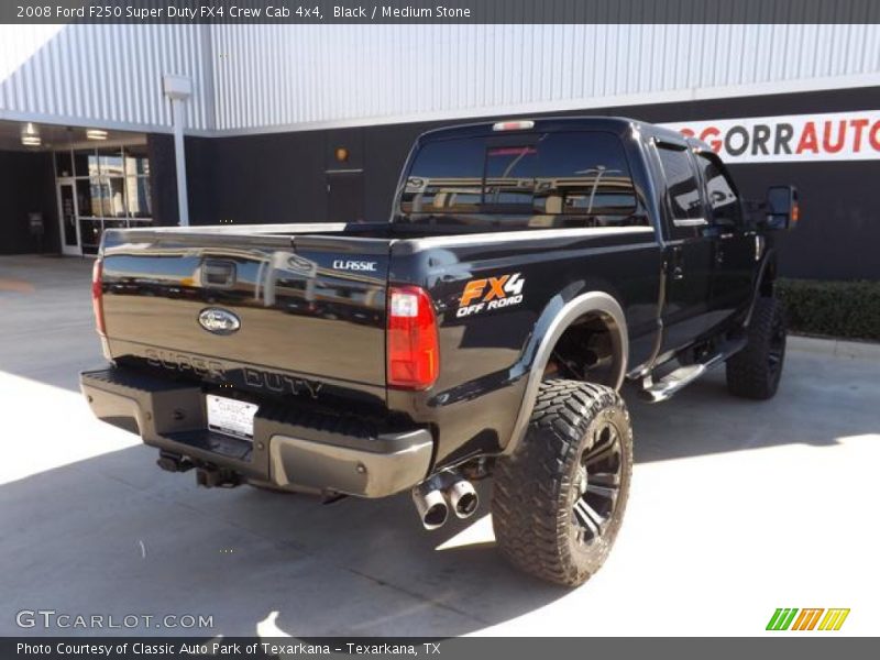 Black / Medium Stone 2008 Ford F250 Super Duty FX4 Crew Cab 4x4
