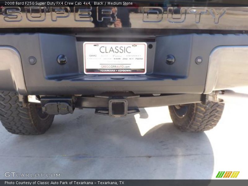 Black / Medium Stone 2008 Ford F250 Super Duty FX4 Crew Cab 4x4