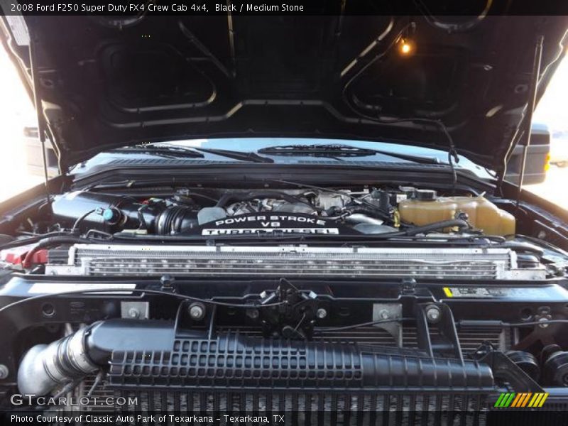 Black / Medium Stone 2008 Ford F250 Super Duty FX4 Crew Cab 4x4