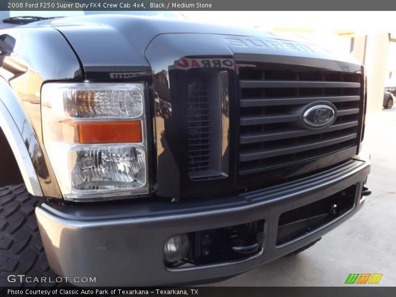 Black / Medium Stone 2008 Ford F250 Super Duty FX4 Crew Cab 4x4