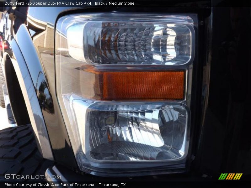 Black / Medium Stone 2008 Ford F250 Super Duty FX4 Crew Cab 4x4