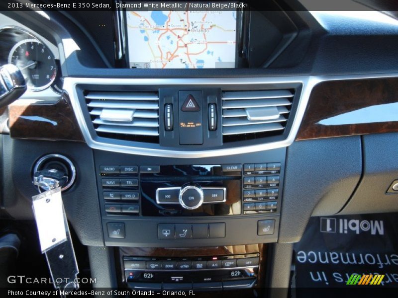Diamond White Metallic / Natural Beige/Black 2013 Mercedes-Benz E 350 Sedan