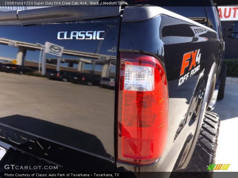 Black / Medium Stone 2008 Ford F250 Super Duty FX4 Crew Cab 4x4