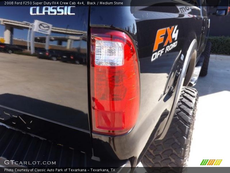 Black / Medium Stone 2008 Ford F250 Super Duty FX4 Crew Cab 4x4