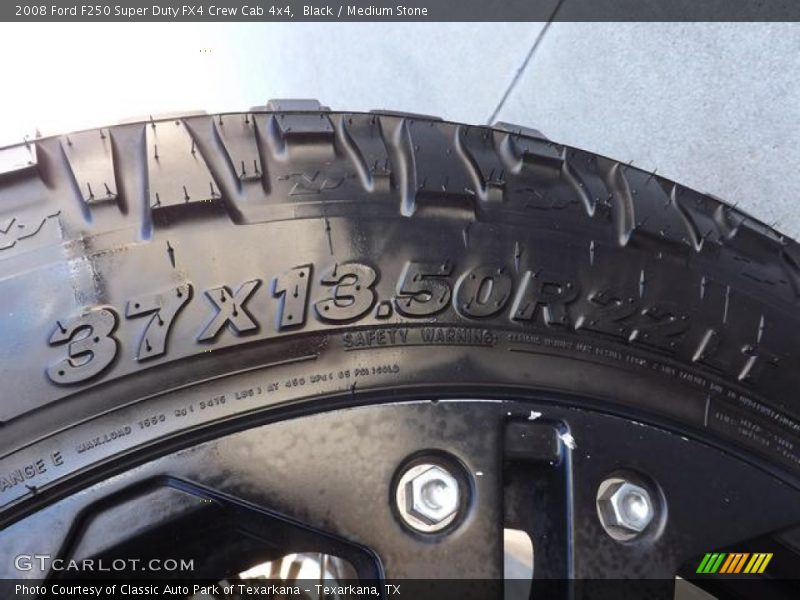 Black / Medium Stone 2008 Ford F250 Super Duty FX4 Crew Cab 4x4