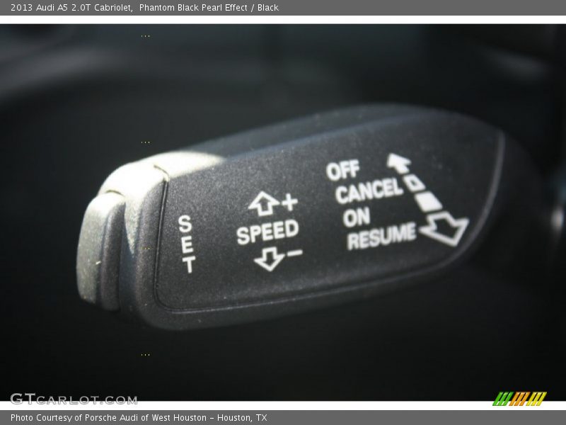 Phantom Black Pearl Effect / Black 2013 Audi A5 2.0T Cabriolet