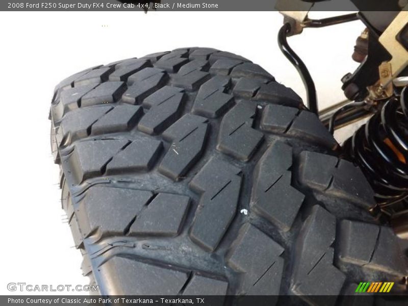 Black / Medium Stone 2008 Ford F250 Super Duty FX4 Crew Cab 4x4