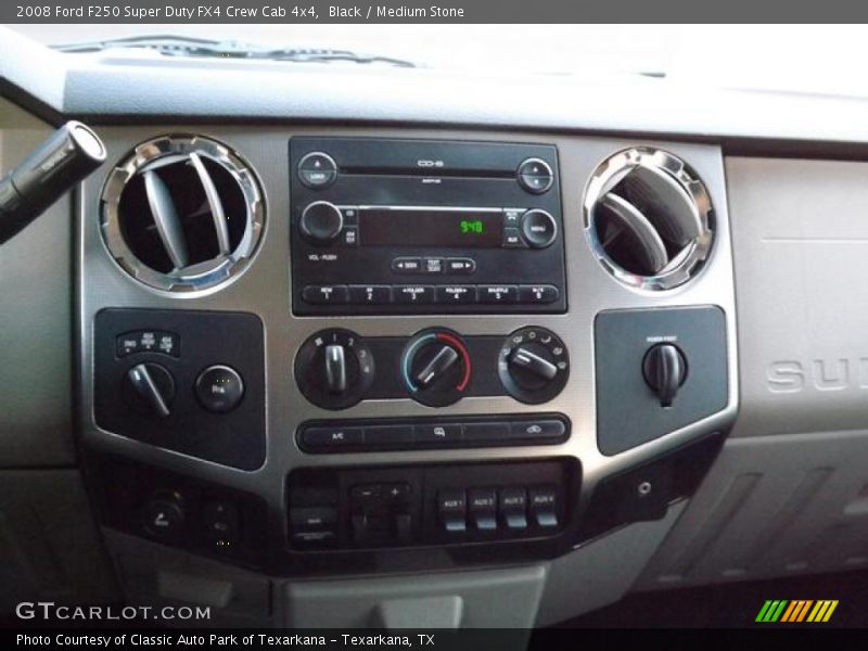 Black / Medium Stone 2008 Ford F250 Super Duty FX4 Crew Cab 4x4