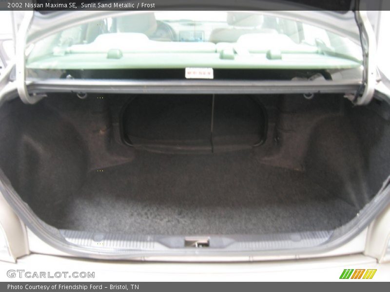 Sunlit Sand Metallic / Frost 2002 Nissan Maxima SE