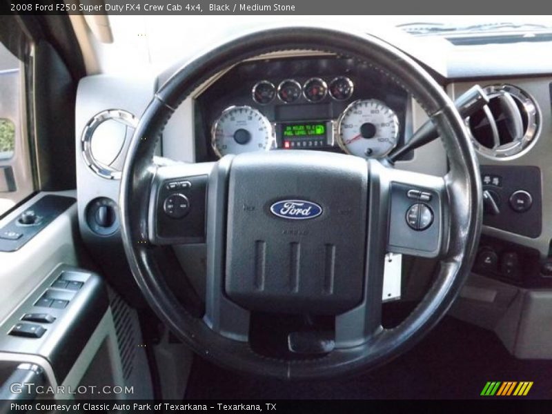 Black / Medium Stone 2008 Ford F250 Super Duty FX4 Crew Cab 4x4