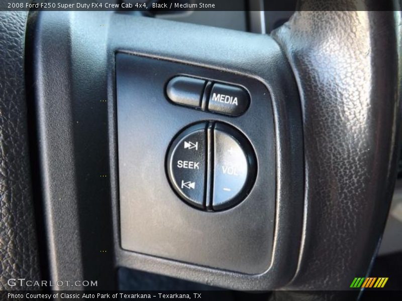 Black / Medium Stone 2008 Ford F250 Super Duty FX4 Crew Cab 4x4