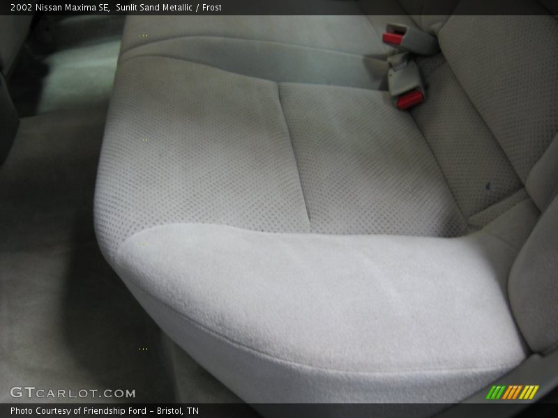 Sunlit Sand Metallic / Frost 2002 Nissan Maxima SE