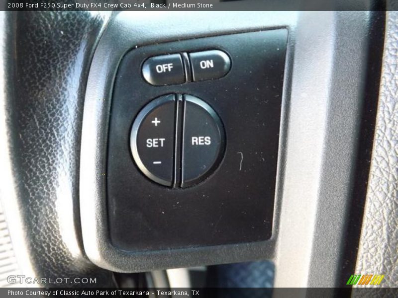 Black / Medium Stone 2008 Ford F250 Super Duty FX4 Crew Cab 4x4