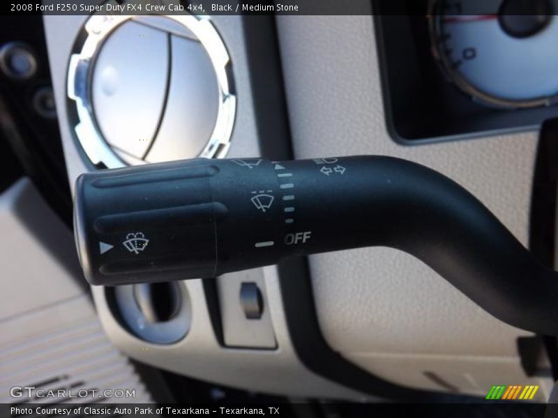 Black / Medium Stone 2008 Ford F250 Super Duty FX4 Crew Cab 4x4
