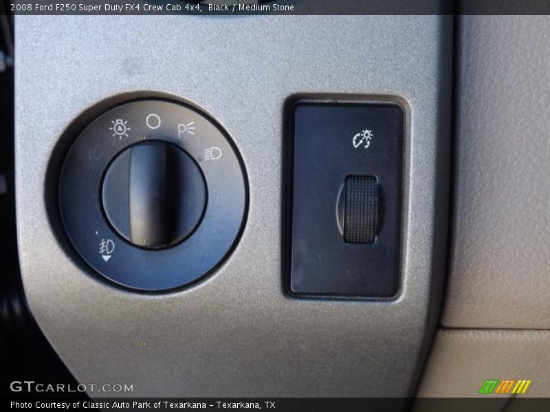 Black / Medium Stone 2008 Ford F250 Super Duty FX4 Crew Cab 4x4