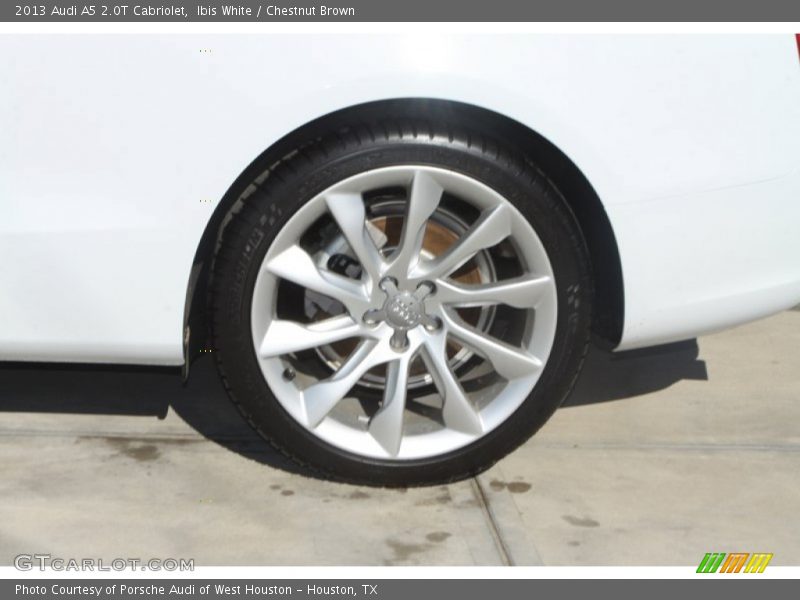 Ibis White / Chestnut Brown 2013 Audi A5 2.0T Cabriolet