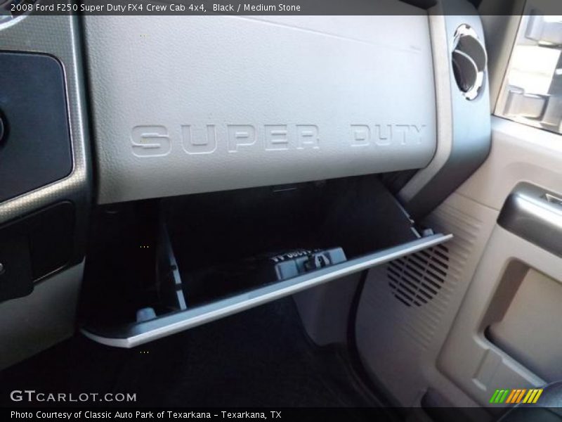 Black / Medium Stone 2008 Ford F250 Super Duty FX4 Crew Cab 4x4