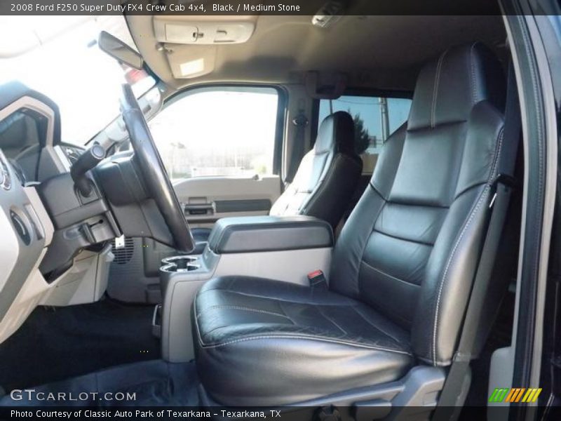 Black / Medium Stone 2008 Ford F250 Super Duty FX4 Crew Cab 4x4