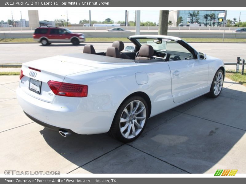Ibis White / Chestnut Brown 2013 Audi A5 2.0T Cabriolet