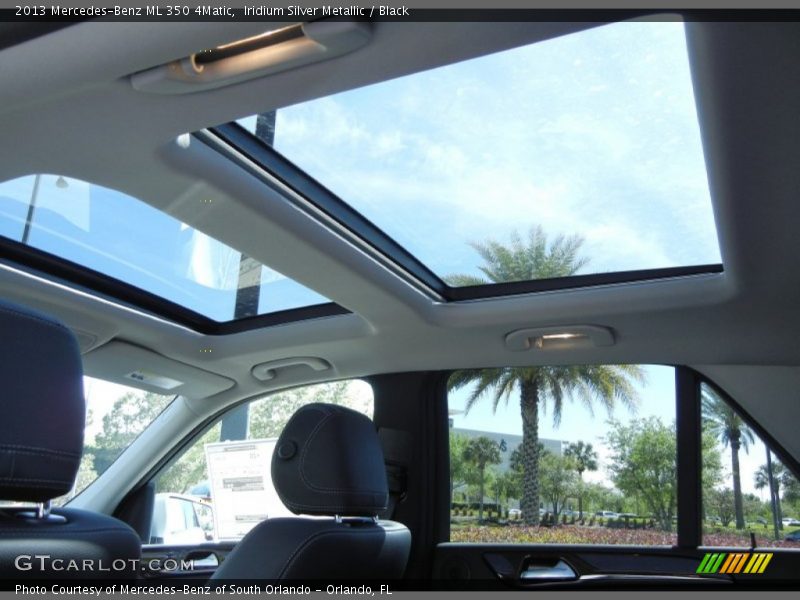 Sunroof of 2013 ML 350 4Matic