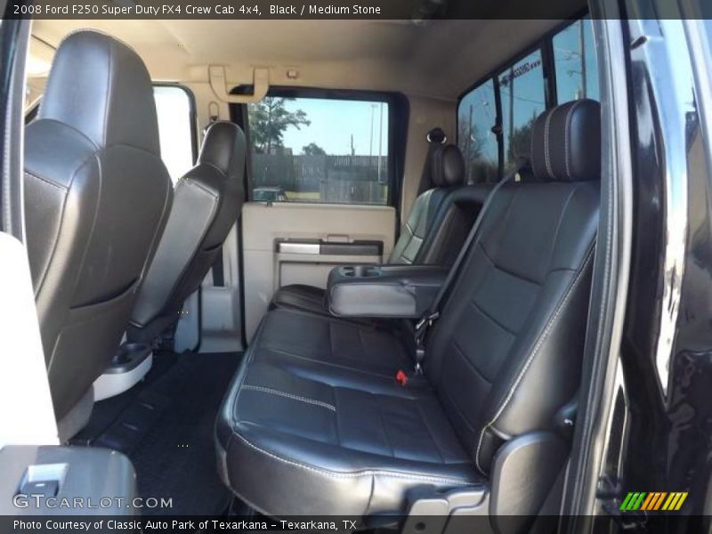 Black / Medium Stone 2008 Ford F250 Super Duty FX4 Crew Cab 4x4