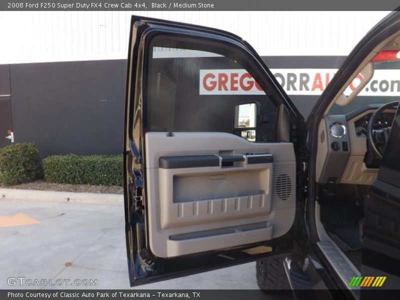 Black / Medium Stone 2008 Ford F250 Super Duty FX4 Crew Cab 4x4