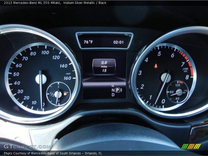  2013 ML 350 4Matic 350 4Matic Gauges